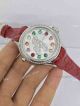Copy Swiss Fendi Watch Colored diamonds Red Leather  (2)_th.jpg